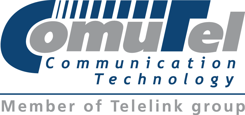 Comutel Communication Technology Logo subtitle Member of Telelink group