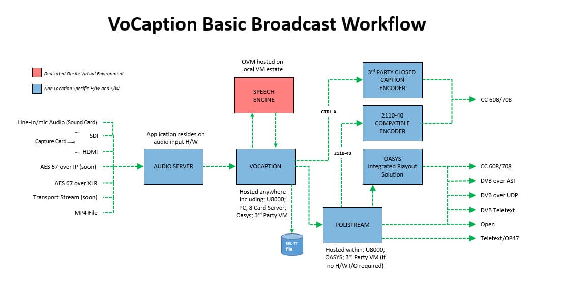 Diagram showing the workflow of VoCaption