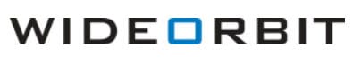 Wideorbit Logo with a blue O