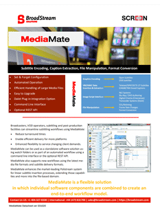About MediaMate Description