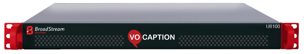 VoCaption 1RU Hardware